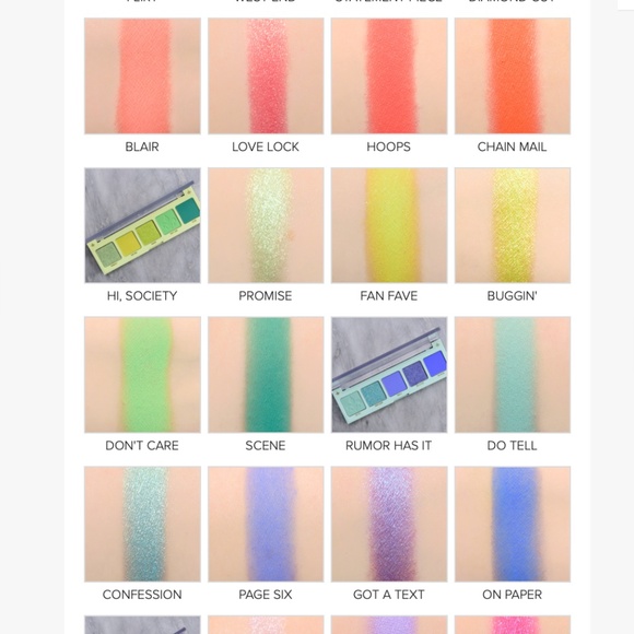 ColourPop "Coming In Haute" eyeshadow palette - Picture 5 of 12